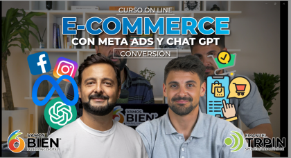 Curso OnLine: C&oacute;mo Aumentar las Ventas de tu E-Commerce con Meta Ads & ChatGPT